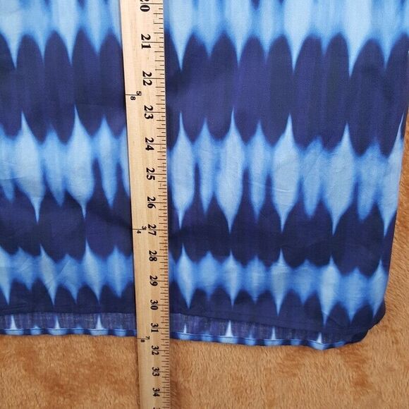 A.P.C. Mens Shirt XXL Blue Striped Button Up Pocket Short Sleeve ROSS $245 - Picture 7 of 8